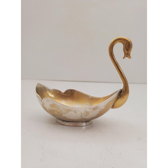 Vintage 1950s / BRASS SOAP DISH / Solid Brass Soap Holder Soap Dispenser… - Picture 1 of 10